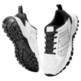 Cross Training Shoes, M Width Sneakers US Size 8, Wide Toe Box Shoes with Arch Support & Adjustable Lace-up, Training Shoes for Running, Gymnasti