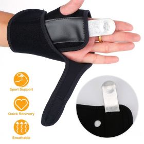 Wrist Support Brace Carpal Tunnel Wrist Brace Night Wrist Sleep Support Strap With Thumb Hole Removable Splint For Left Hand For Wrist Recovery W (Option: Left Hand Type)